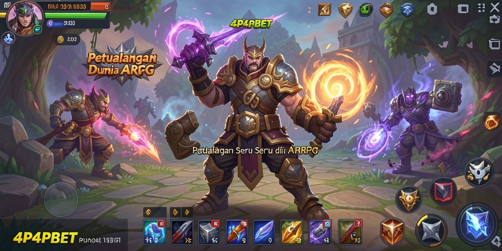 Tampilan menarik dari gameplay 4P4PBET yang penuh aksi.
