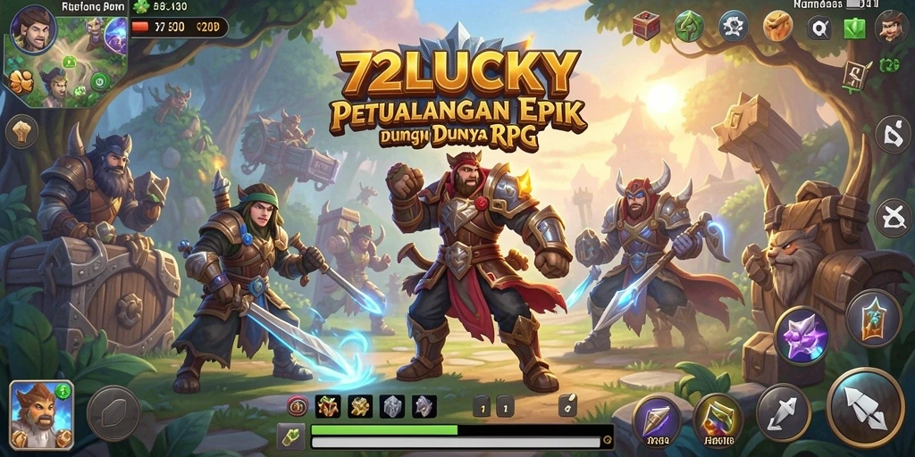 Gameplay menarik dalam dunia RPG 72LUCKY.