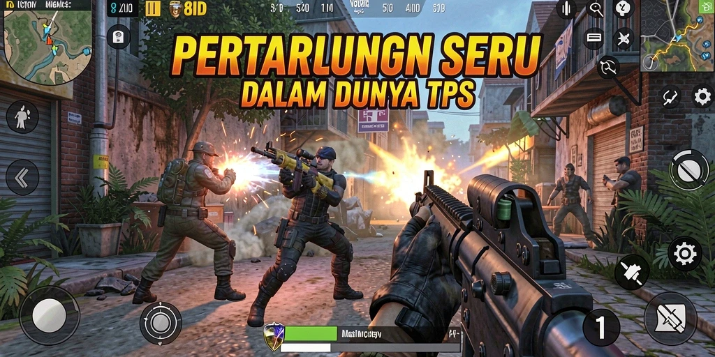 Tampilan gameplay seru di 8ID dengan aksi bertempur yang intens.