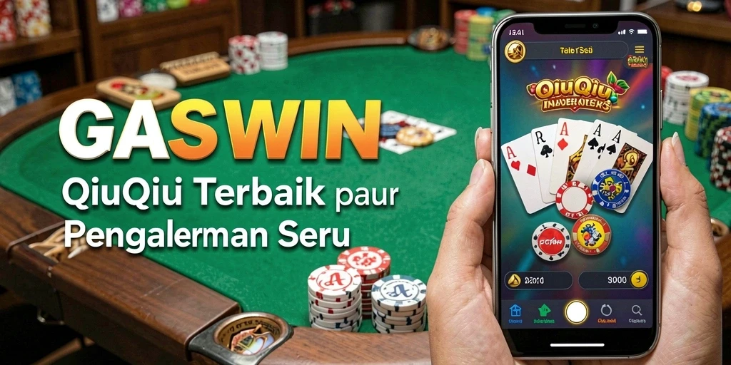 Tangkapan layar GASWIN menampilkan gameplay QiuQiu yang menarik.