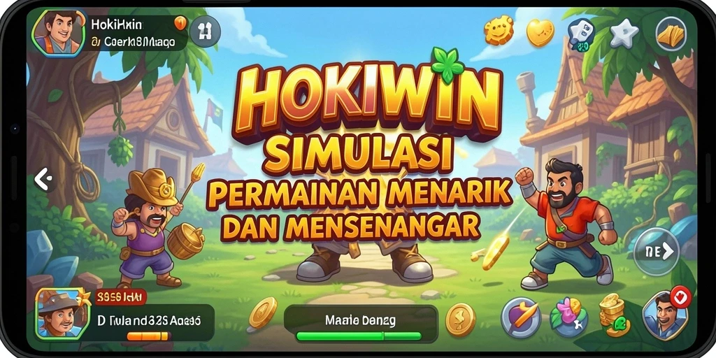 Tampilan menarik HOKIWIN dengan gameplay simulasi yang mendalam.