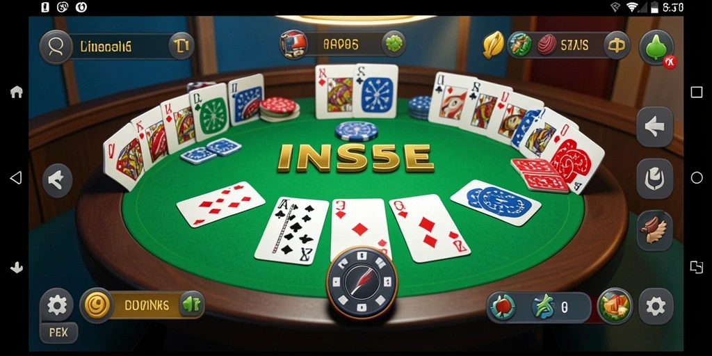 Tampilan gameplay Gaple yang seru dan interaktif di INS55.