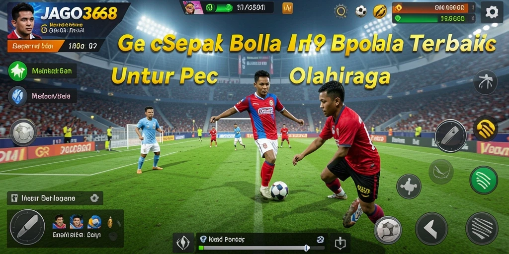 Tampilan permainan <strong>JAGO368</strong> yang mendebarkan saat bertanding di lapangan.