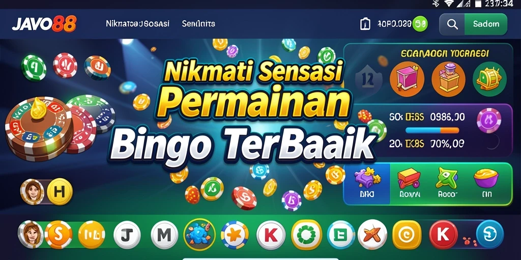 Gameplay seru di JAVO88 dengan teman-teman Bingo.