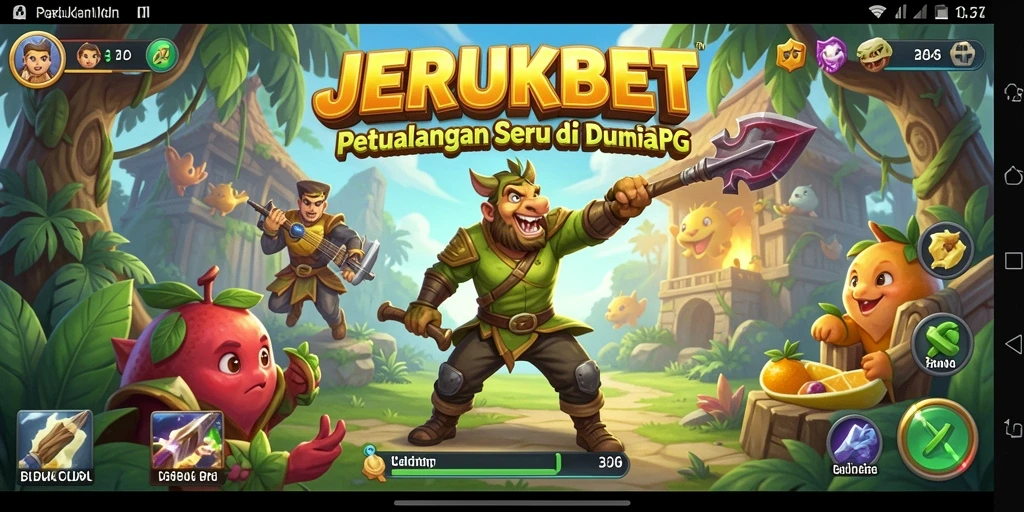 Tampilan gameplay <strong>JERUKBET</strong> yang seru dan mendebarkan.