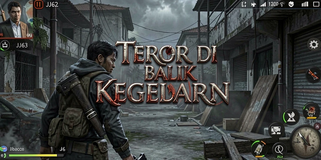 Menampilkan gameplay menakutkan dengan suasana yang mencekam.