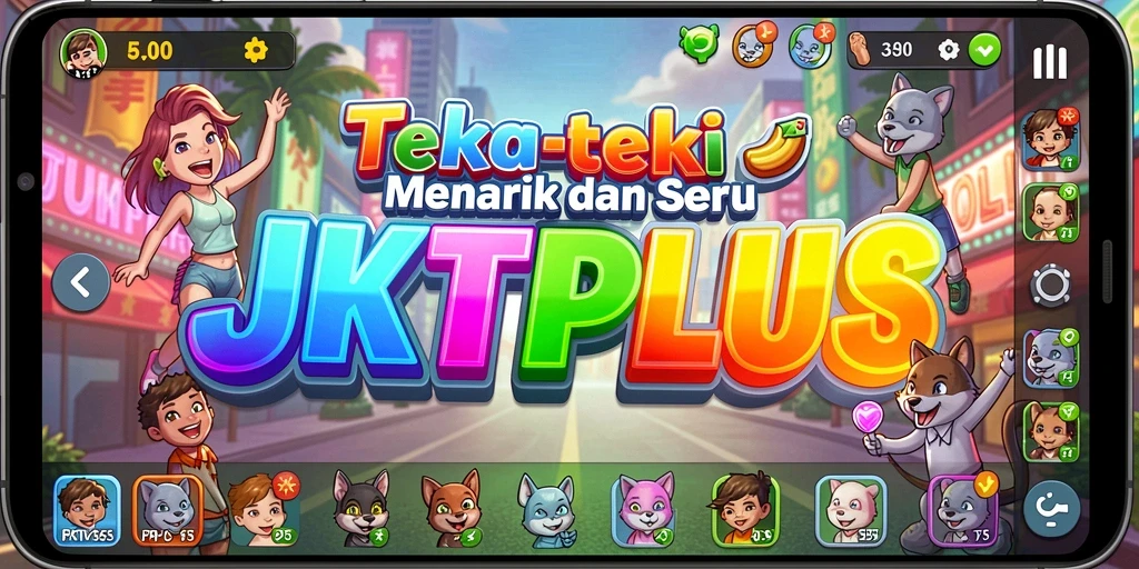 Tampilan gameplay JKTPLUS yang seru dan penuh tantangan.