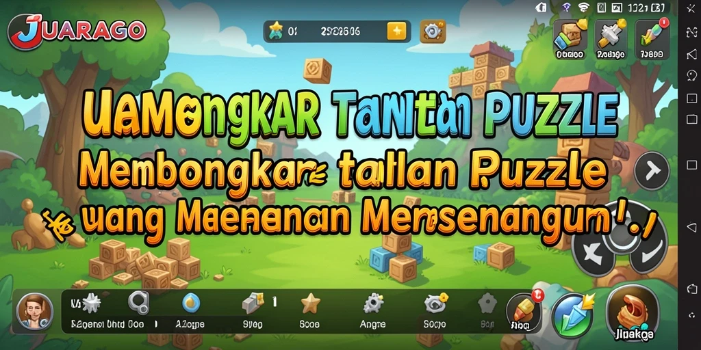 Tampilan gameplay JUARAGO yang menantang dan menarik
