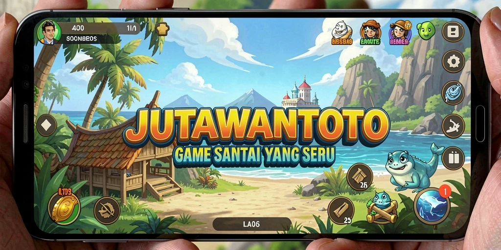 Gameplay santai yang menyenangkan dari JUTAWANTOTO.