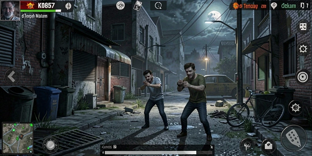 Gameplay KO857 yang menegangkan dengan elemen Horror yang kuat.