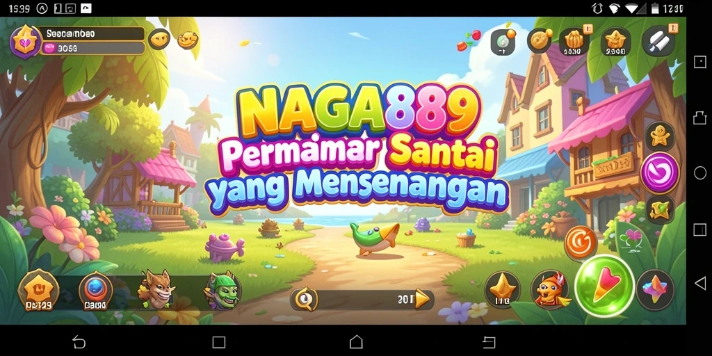 Tampilan gameplay menyenangkan dalam NAGA889 yang mengasyikkan.