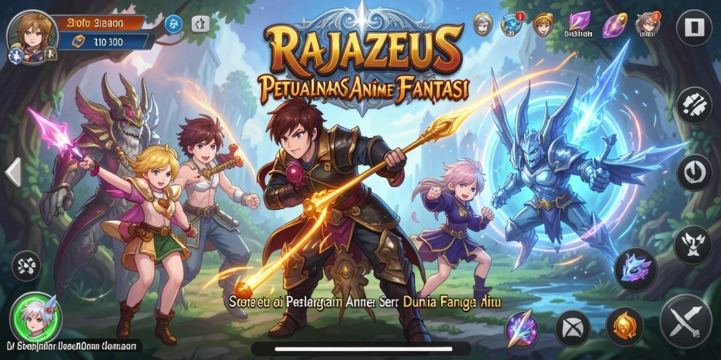 Gameplay seru dengan karakter Anime yang menawan.