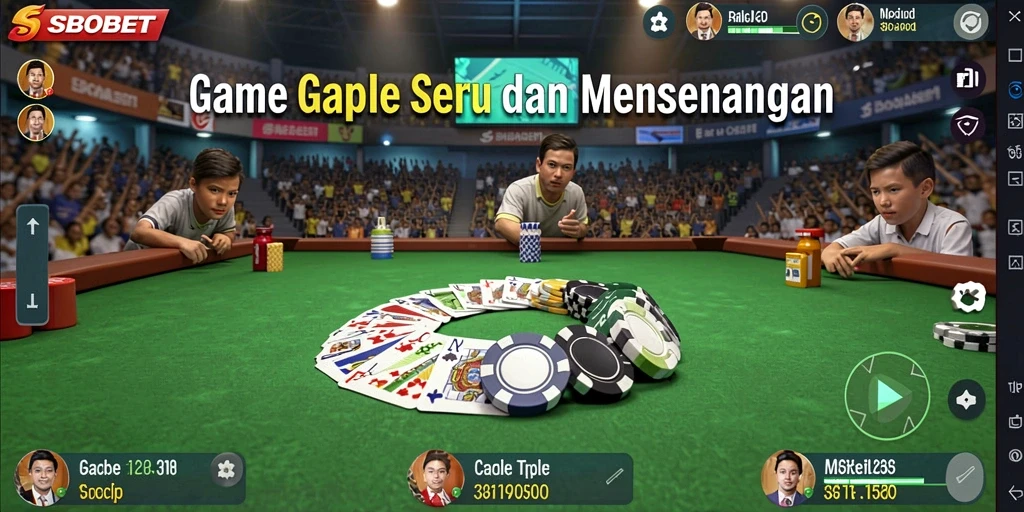 Tampilan gameplay SBOBET yang menarik dan interaktif.